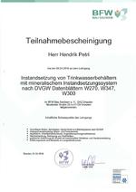 BFW Teilnahmebescheinigung (Hendrik Petri)