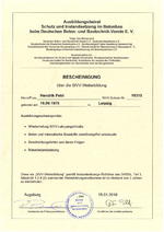 SIVV-Weiterbildung Bescheinigung (Hendrik Petri)