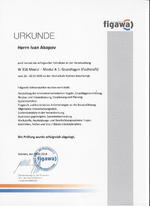 Urkunde Modul A1 (Ivan Akopov)